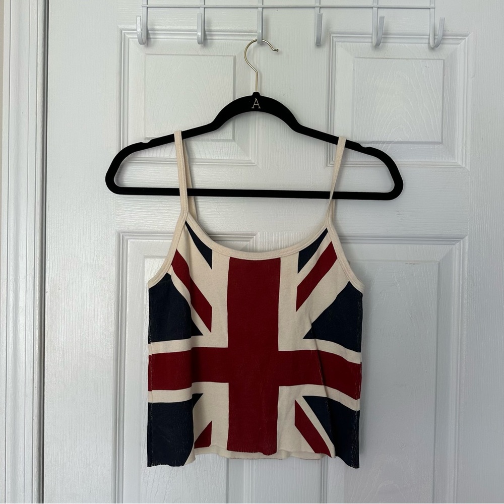 Brand Melville Skylar Union Jack Tank Top